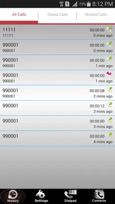 Free Dialer android App screenshot 0